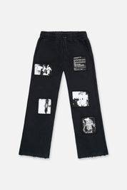 GRIFFIN SWEATPANT | VINTAGE BLACK DIGITAL PATCH