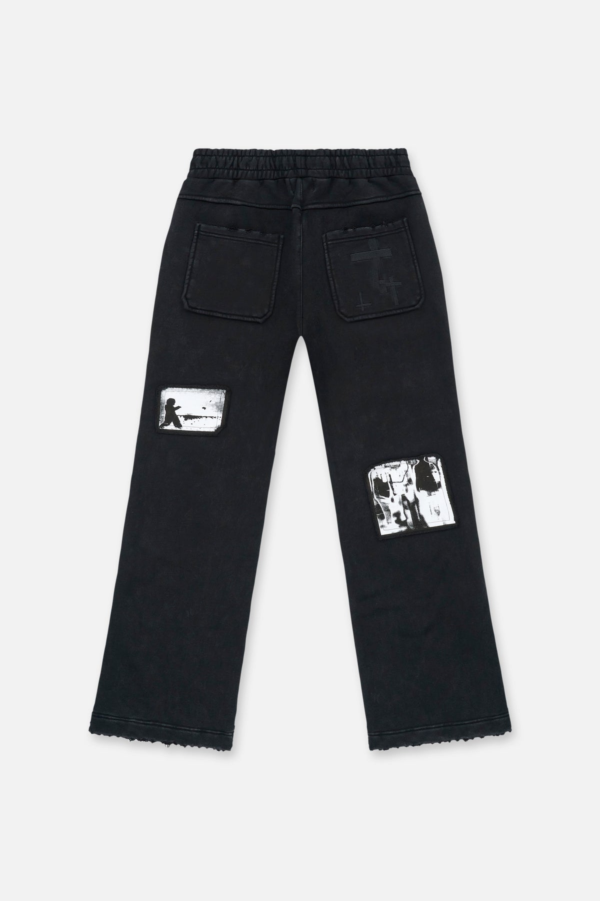 GRIFFIN SWEATPANT | VINTAGE BLACK DIGITAL PATCH