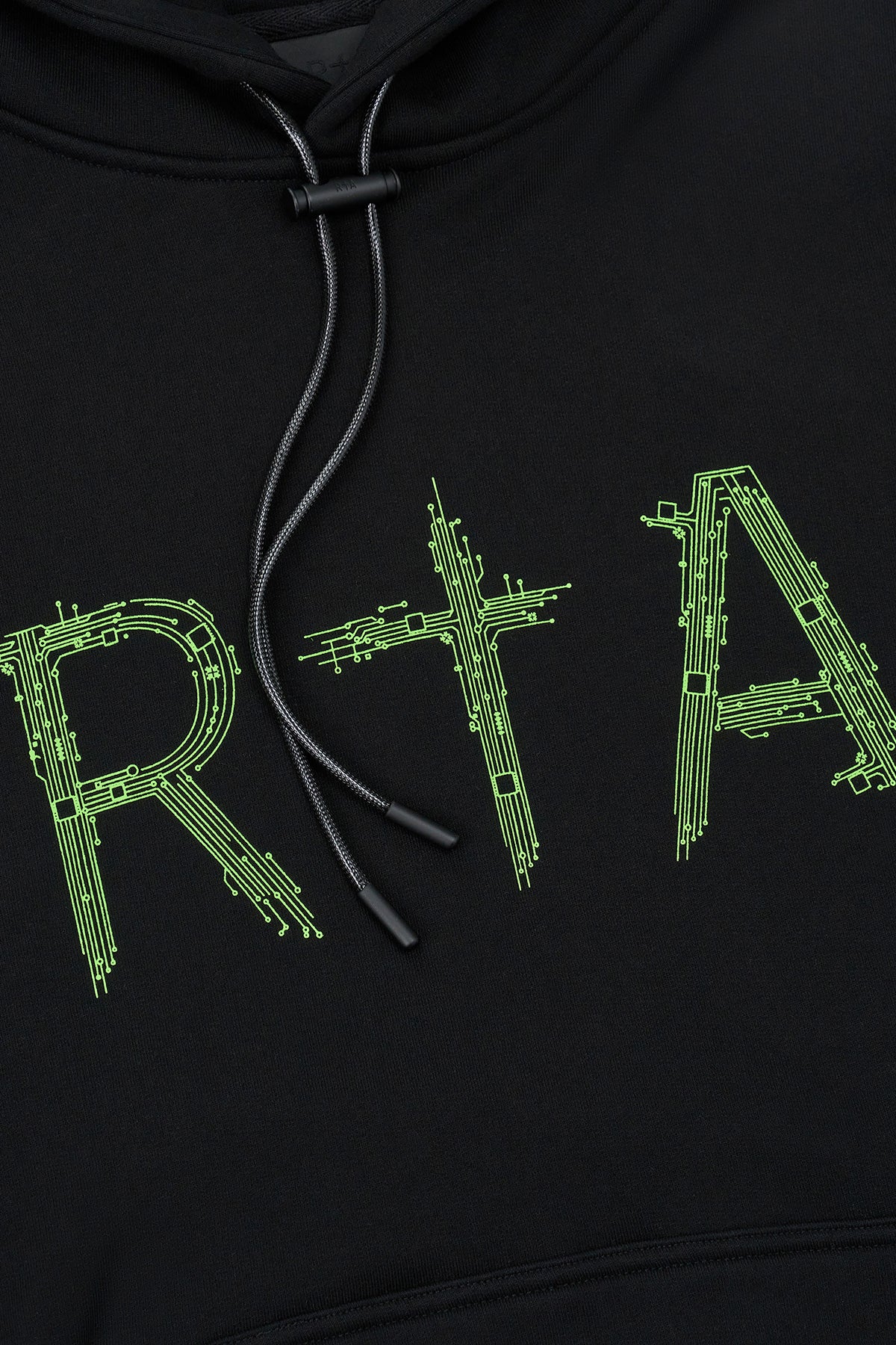 DION HOODIE | BLACK CIRCUIT RTA