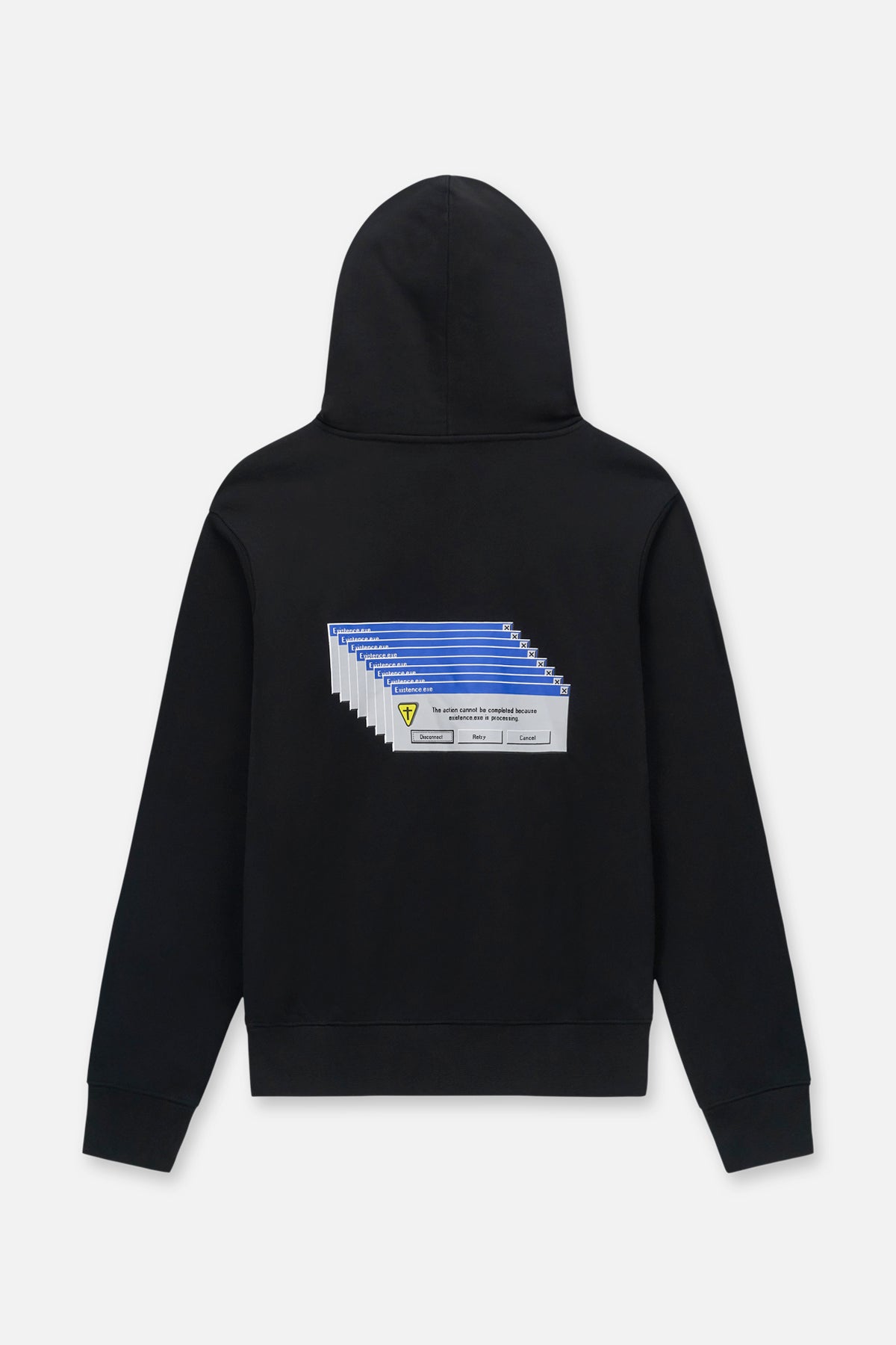 DION HOODIE | BLACK WINDOWS ERROR