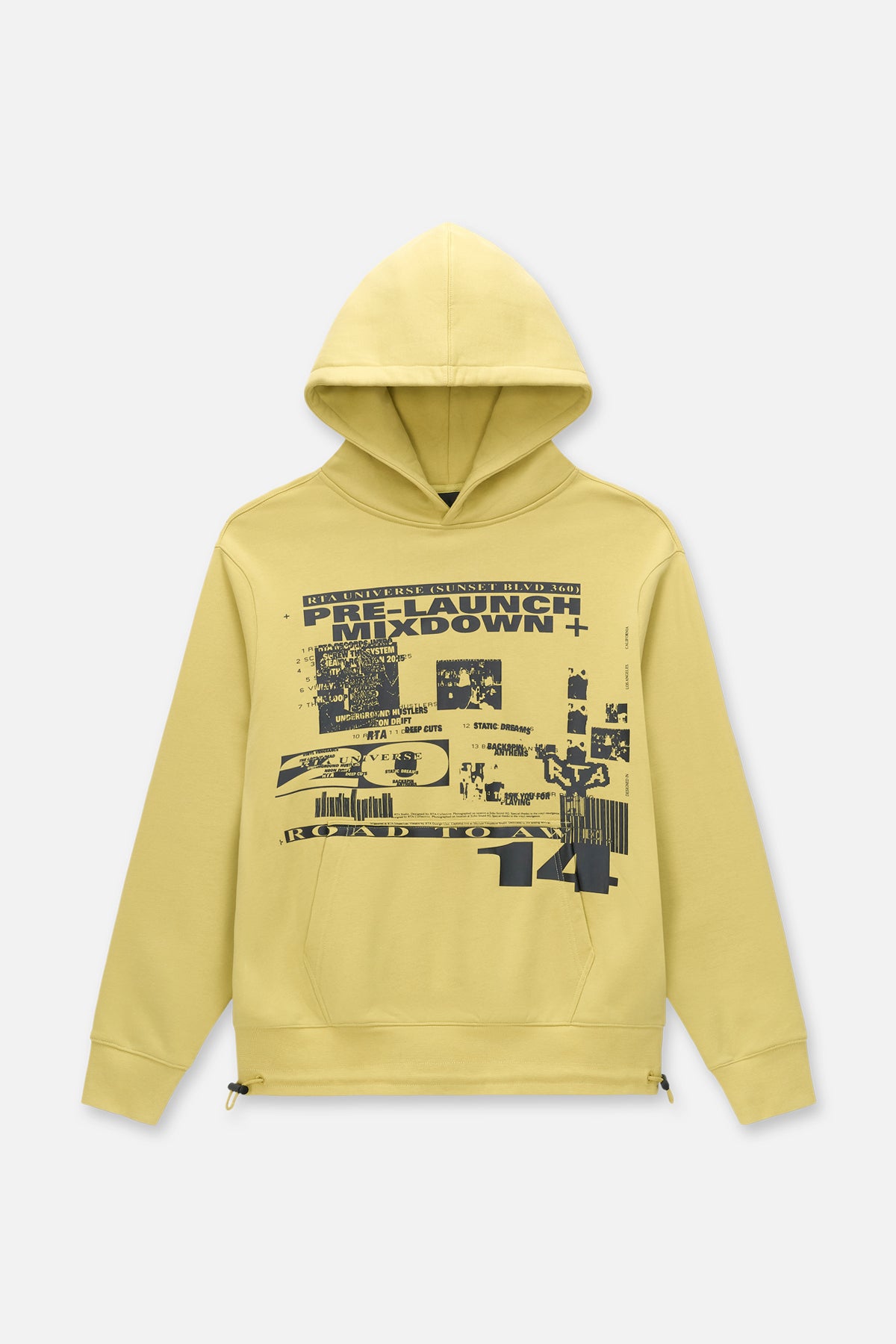 JORDAN OVERSIZED HOODIE SAGE YELLOW FLYER – RTA
