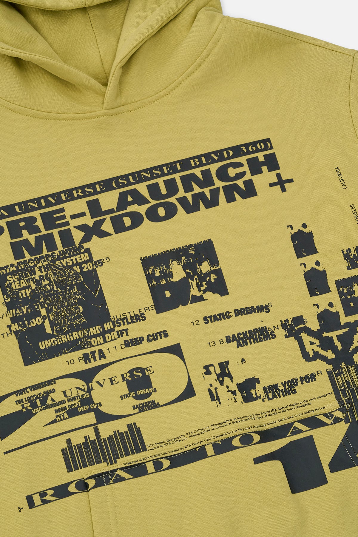 JORDAN OVERSIZED HOODIE | SAGE YELLOW FLYER