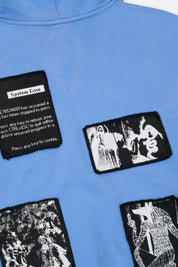 ZEV ZIP HOODIE | BLUE DIGITAL PATCH