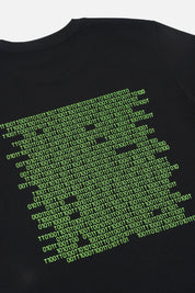 LIAM SHORT SLEEVE TEE | BLACK BINARY LOGO