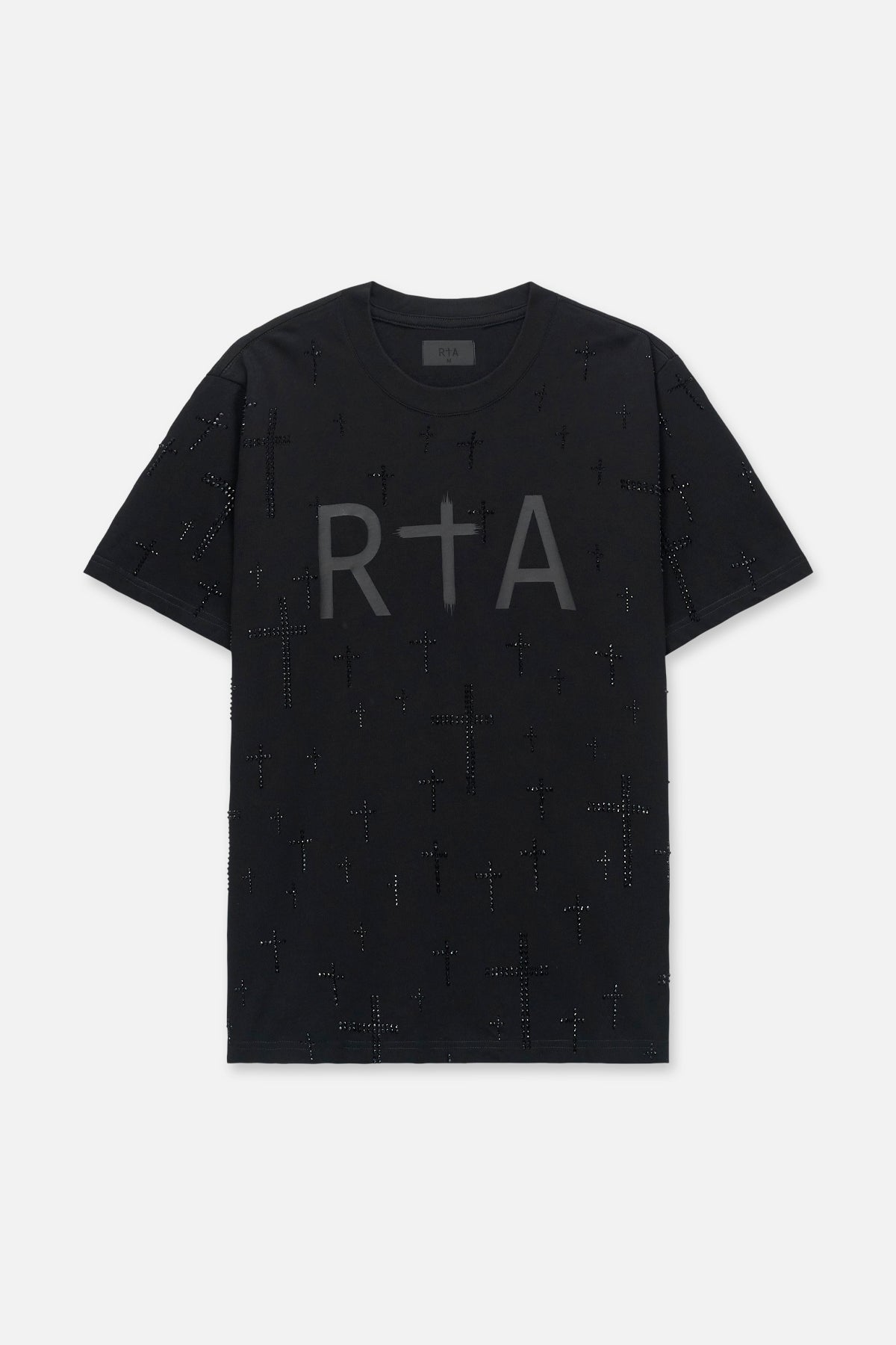 LIAM SHORT SLEEVE TEE | BLACK CRYSTAL RTA