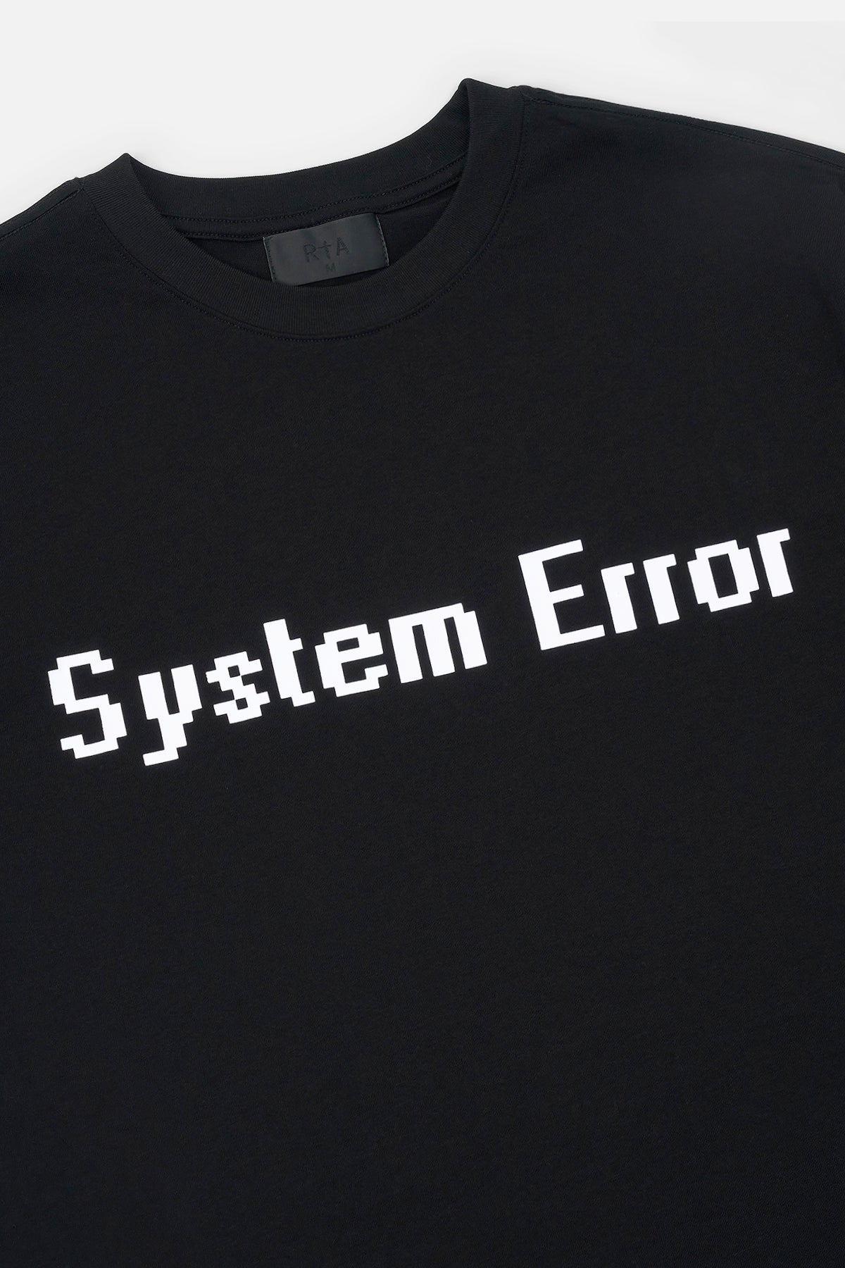 LAWRENCE LONG SLEEVE TEE | BLACK SYSTEM ERROR