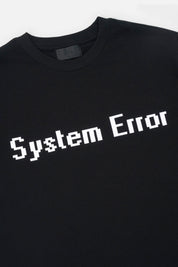 LAWRENCE LONG SLEEVE TEE | BLACK SYSTEM ERROR