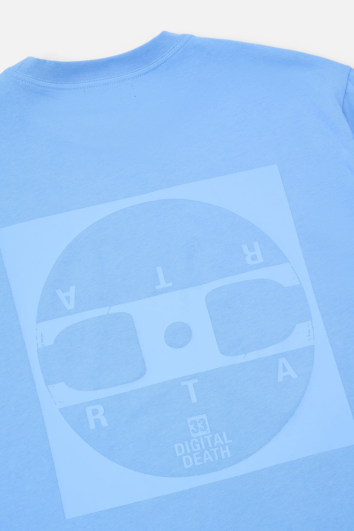 LAWRENCE LONG SLEEVE TEE | BLUE DIGITAL VINYL