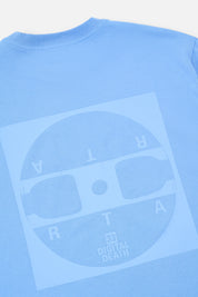 LAWRENCE LONG SLEEVE TEE | BLUE DIGITAL VINYL