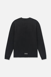 LAWRENCE LONG SLEEVE TEE | VINTAGE BLACK CCTV STREAM