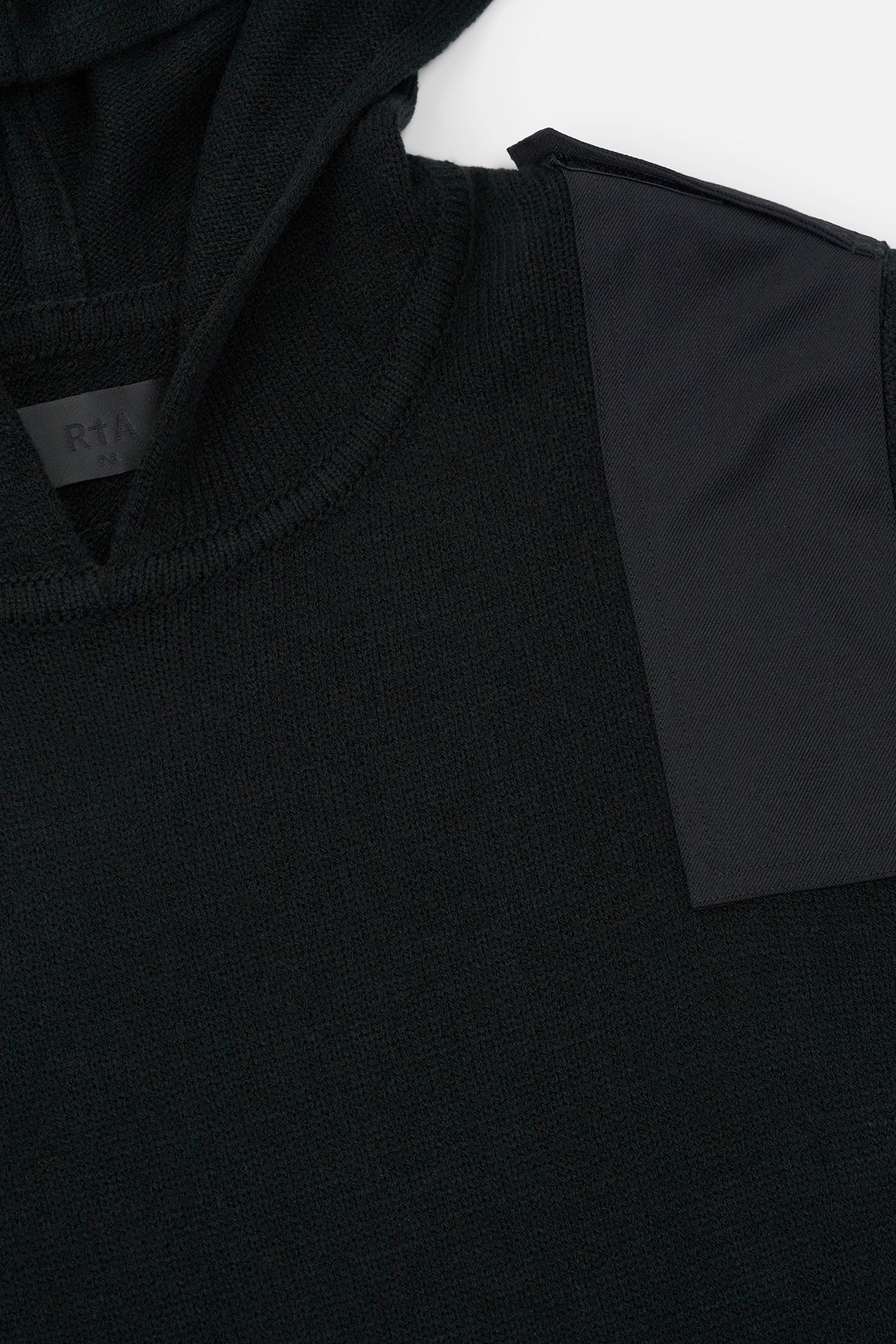 TREY HOODIE | BLACK CIRCUIT GLITCH