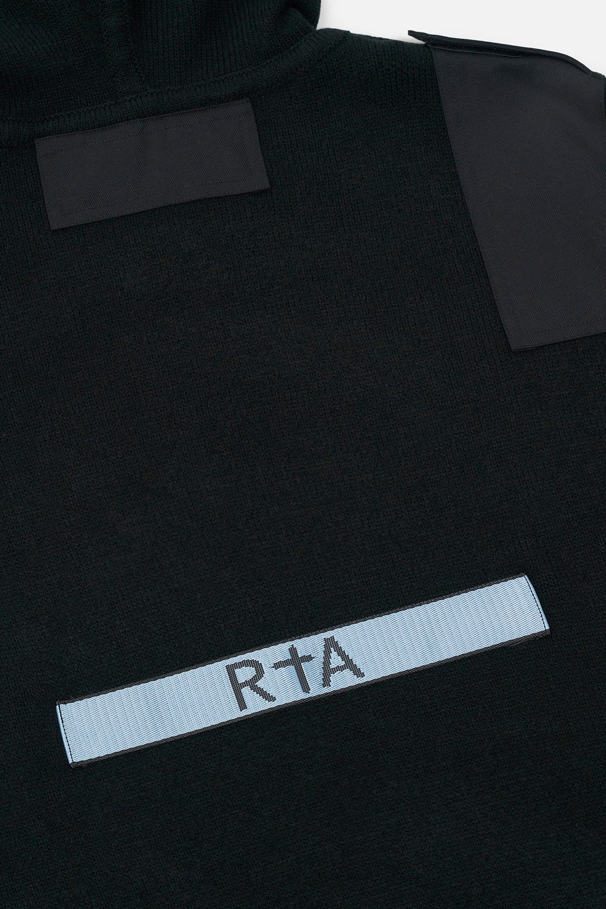 TREY HOODIE | BLACK CIRCUIT GLITCH