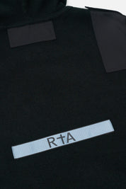 TREY HOODIE | BLACK CIRCUIT GLITCH