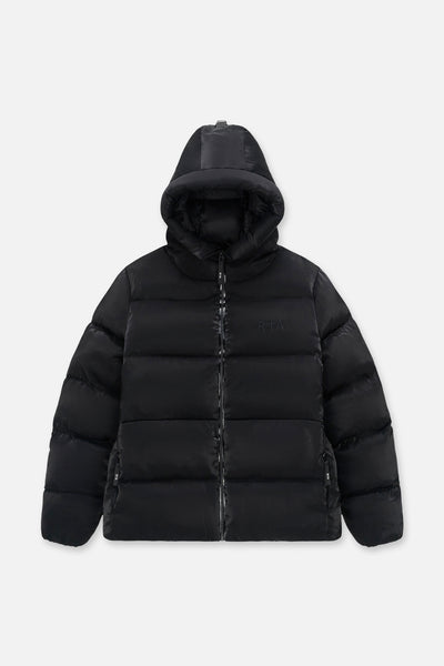 Men's Black Puffer Jacket | RTA