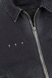 EASTON DENIM JACKET | VINTAGE BLACK