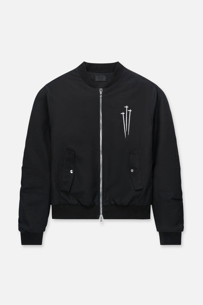 倖田來未 MA-1 BOMBER JACKET Lサイズ スタジャン 黒 倖田來未 MA-1
