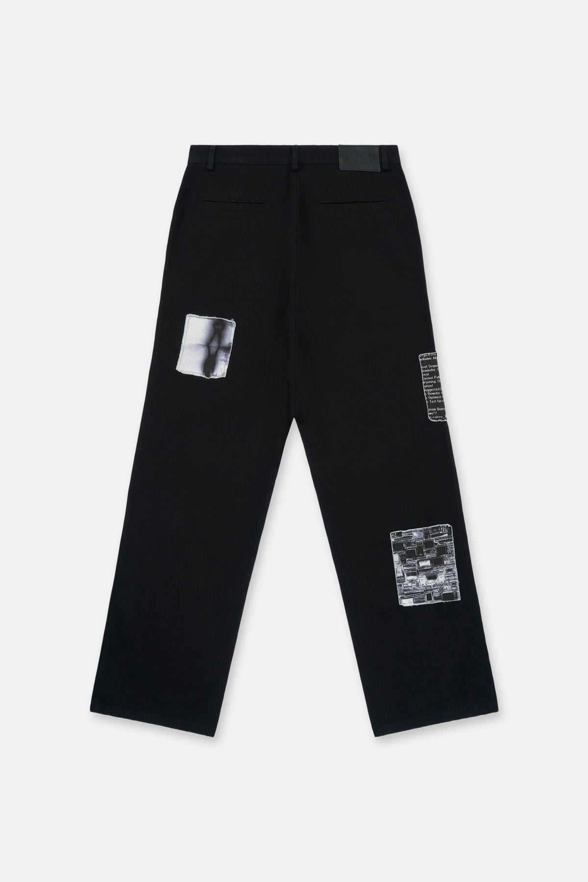 REX STRAIGHT LEG JEAN | BLACK VINTAGE PATCH