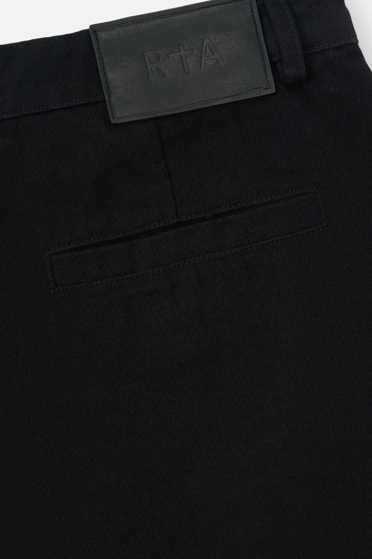 REX STRAIGHT LEG JEAN | BLACK VINTAGE PATCH
