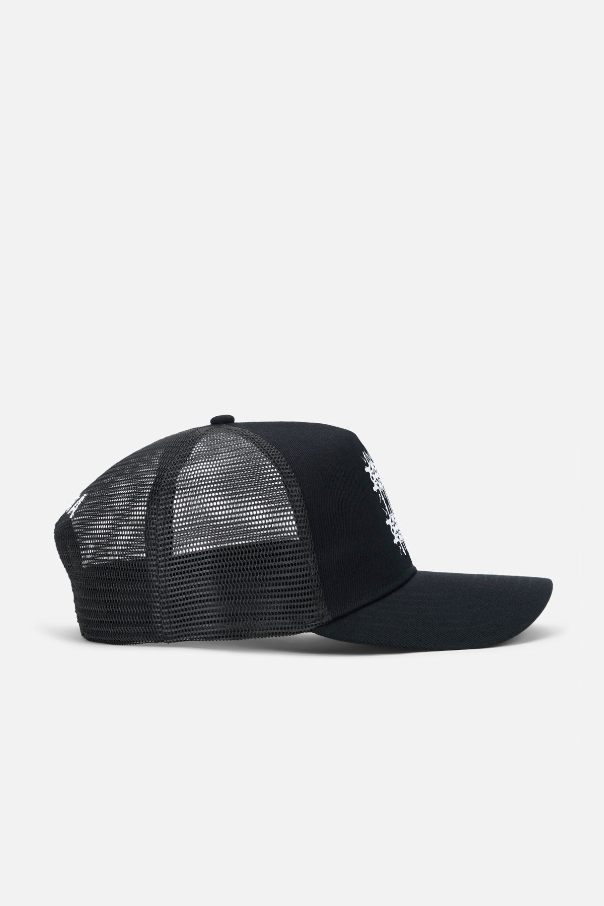 GIDEON TRUCKER HAT | BLACK PIXEL SQUARE