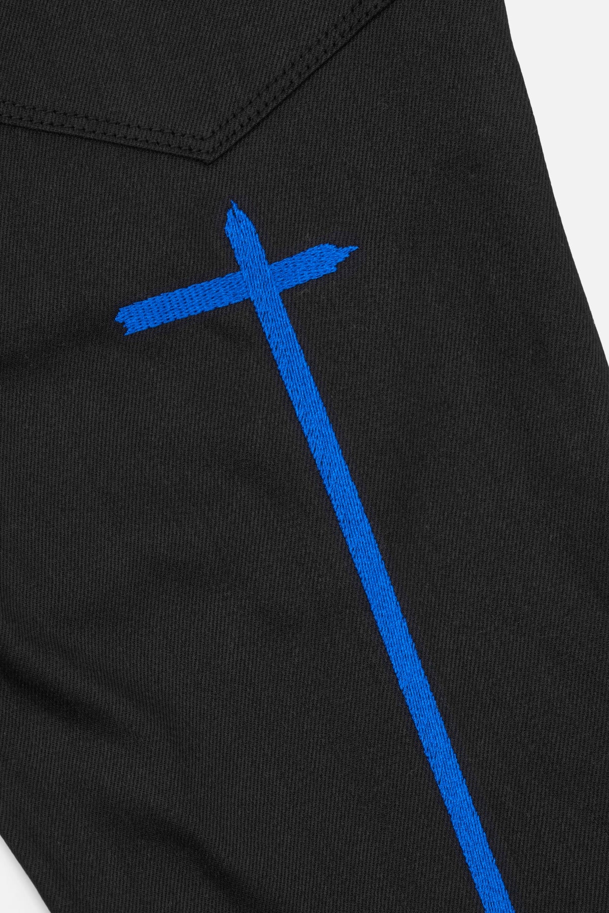 BRYANT SKINNY | BLACK BLUE LONG CROSS