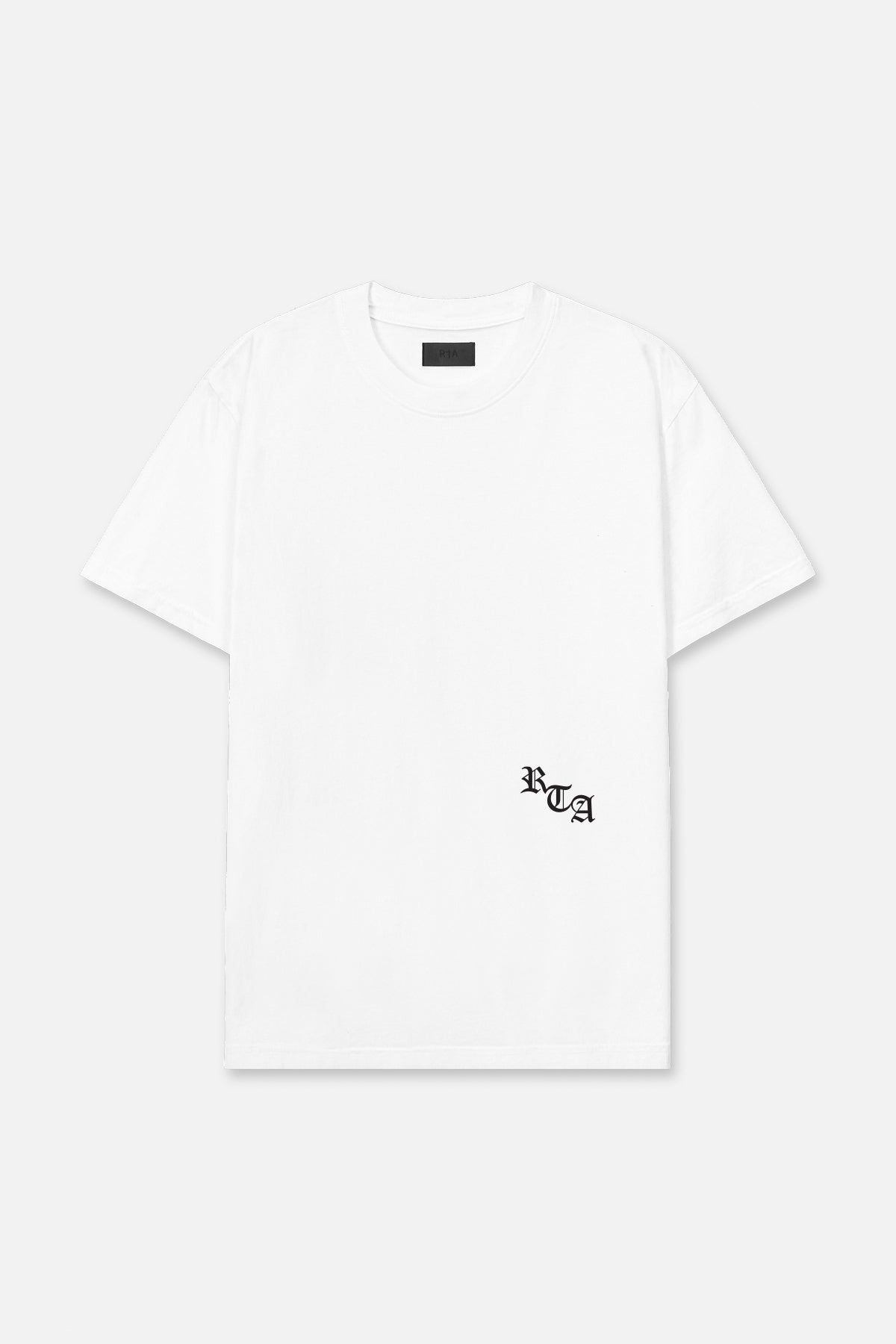 LIAM TEE | WHITE BLACK RIBCAGE OE