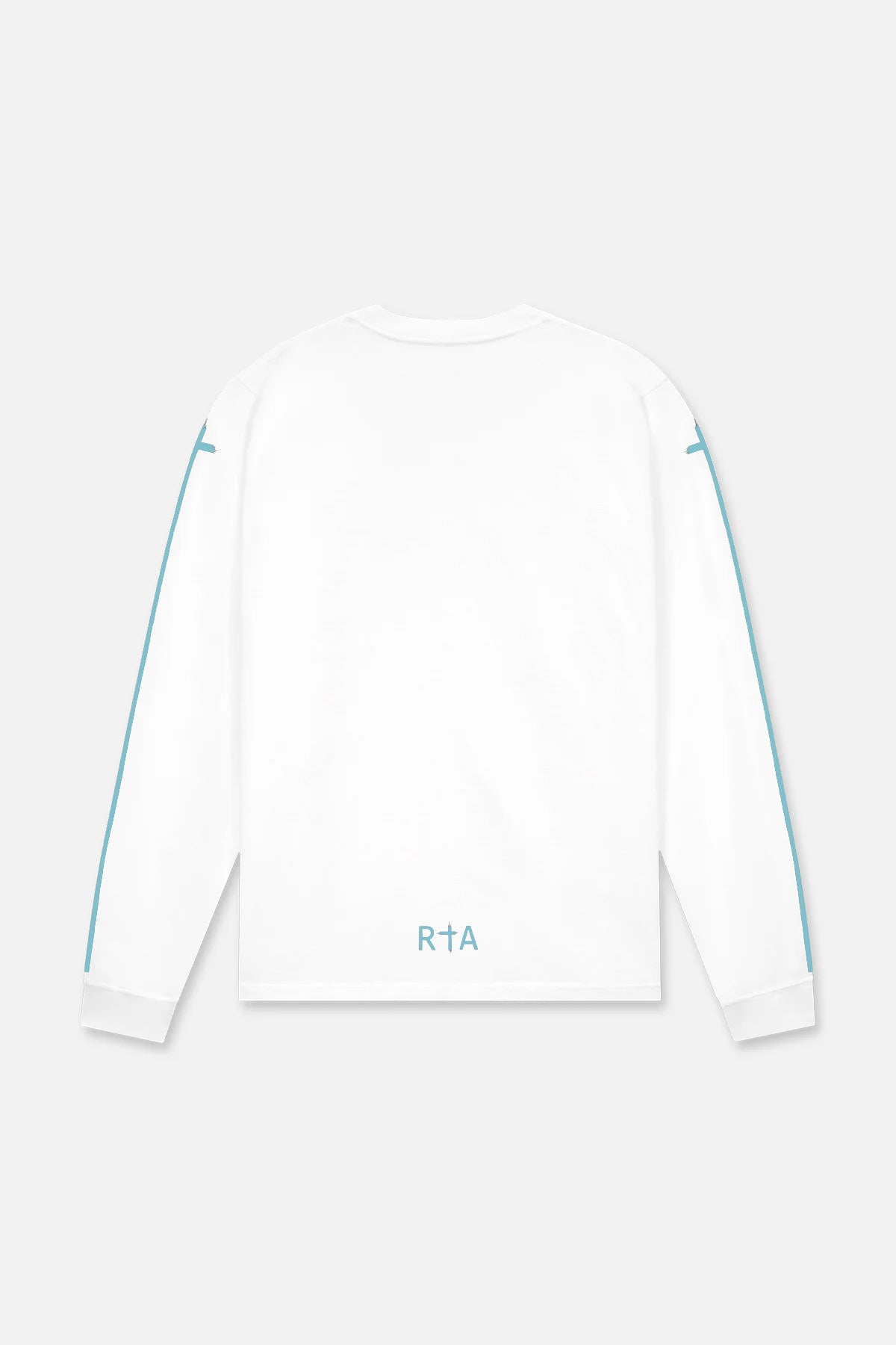 LAWRENCE LONG SLEEVE TEE | WHITE CAROLINA SLEEVE CROSS