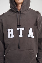 MARKUS HOODIE | CHARCOAL COLLEGIATE