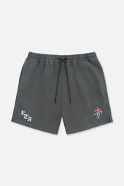 CLYDE SHORT | VINTAGE BLACK OLD ENGLISH LA