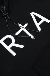 DION HOODIE | BLACK WHITE RTA