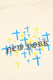 DION HOODIE | SAND OLD ENGLISH NY