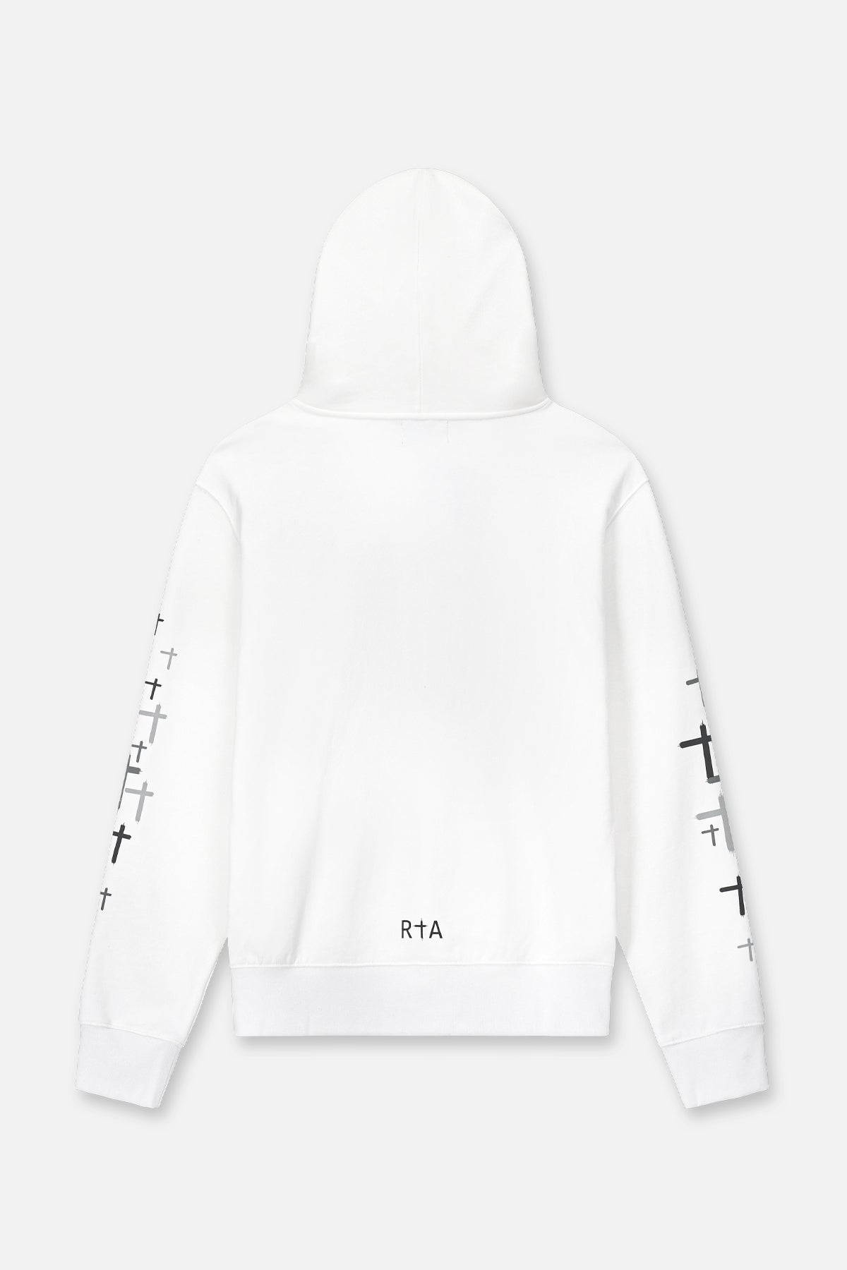 Men's White Crosses Hoodie | RTA