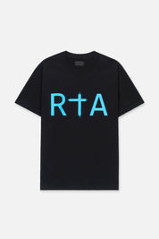 LIAM SHORT SLEEVE TEE | BLACK BLUE RTA