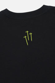 LIAM SHORT SLEEVE TEE | BLACK GREEN RTA