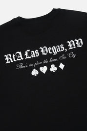 LIAM SHORT SLEEVE TEE | BLACK LAS VEGAS CITY
