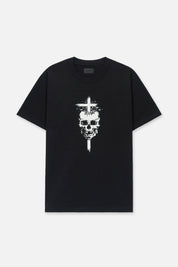 LIAM SHORT SLEEVE TEE | BLACK SKELETON HELL