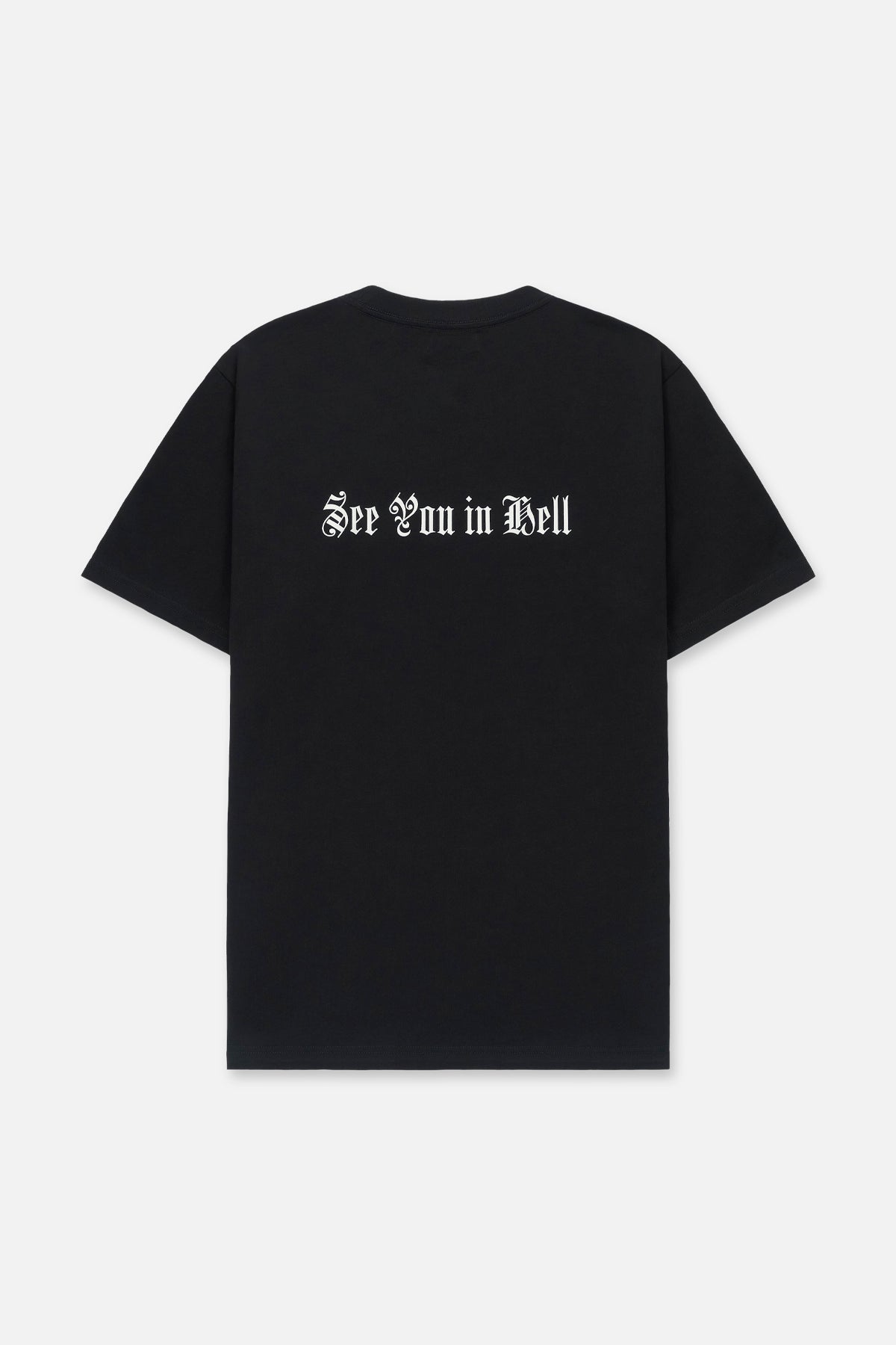 LIAM SHORT SLEEVE TEE | BLACK SKELETON HELL