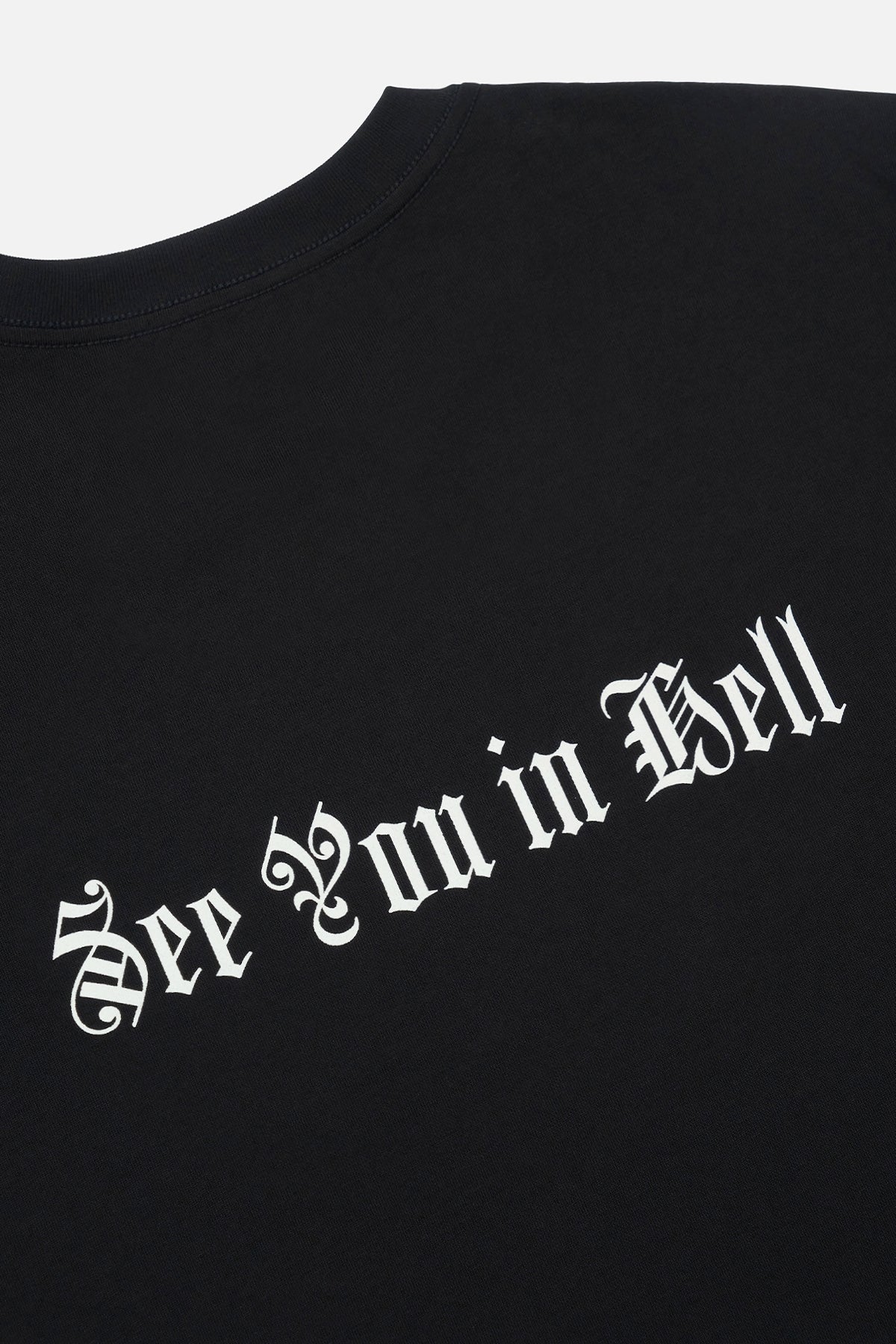 LIAM SHORT SLEEVE TEE | BLACK SKELETON HELL