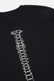 LIAM SHORT SLEEVE TEE | BLACK SPINE