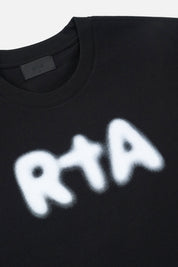 COLIN OVERSIZED TEE | BLACK BLURRY RTA