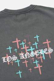 COLIN OVERSIZED TEE | VINTAGE BLACK OLD ENGLISH LA