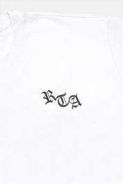 COLIN OVERSIZED SHORT SLEEVE TEE | WHITE OLD ENGLISH NY