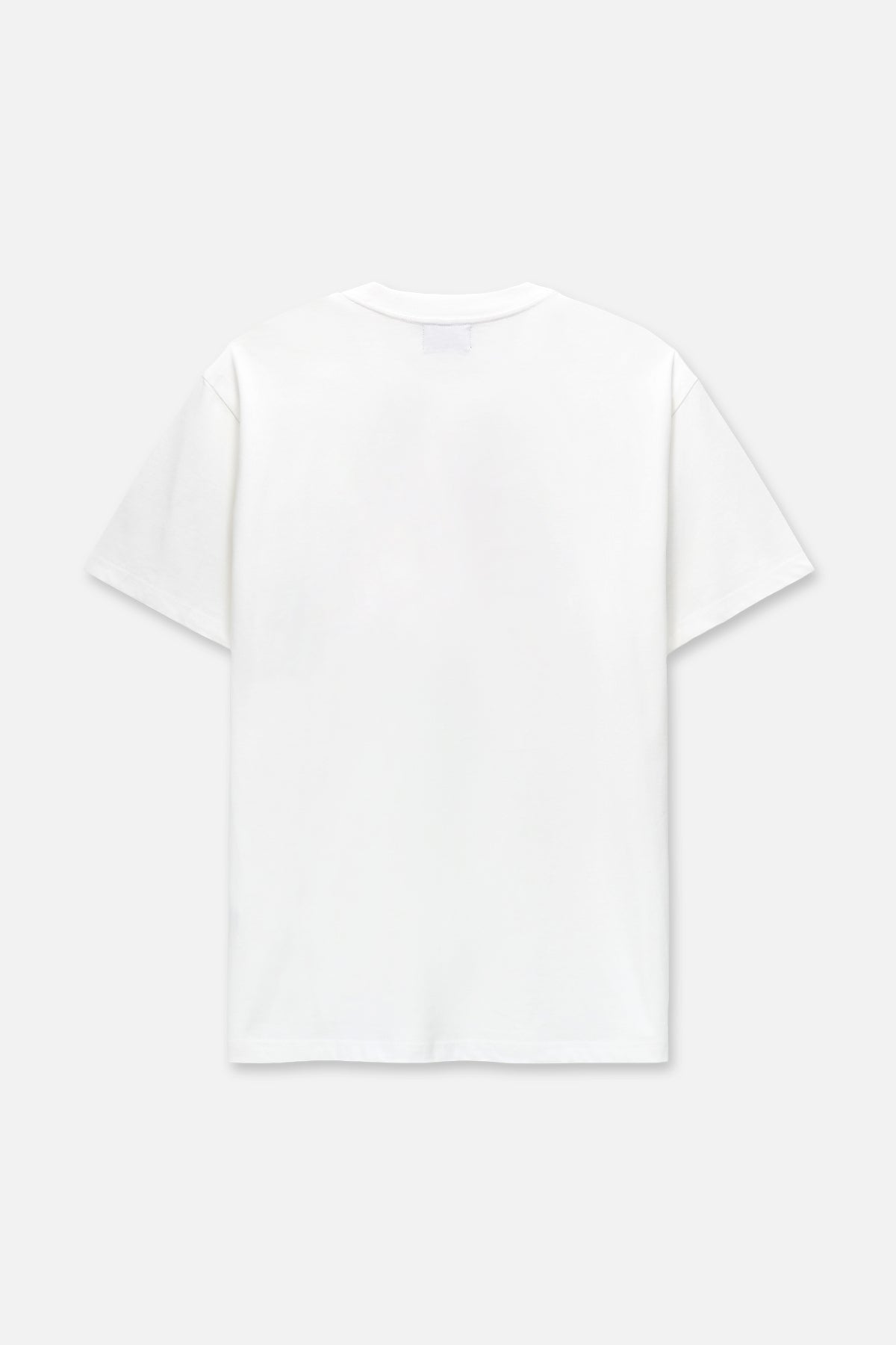 Men's White Oversized Graphic Tee | RTA