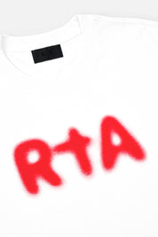 COLIN OVERSIZED TEE | WHITE BLURRY RTA
