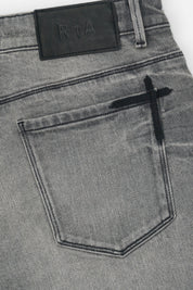 BRYANT SKINNY JEAN | IRON HAZE SIDE CROSS