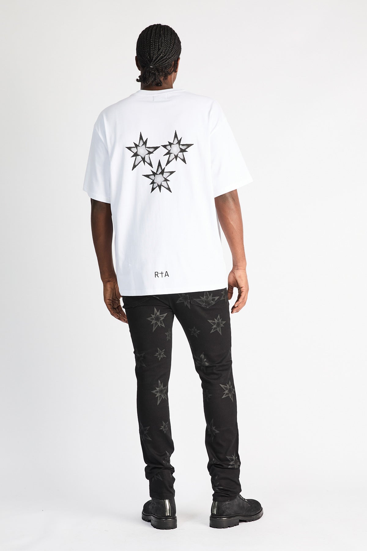BRYANT SKINNY JEAN | BLACK ALL OVER STAR