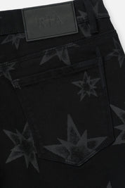 BRYANT SKINNY JEAN | BLACK ALL OVER STAR