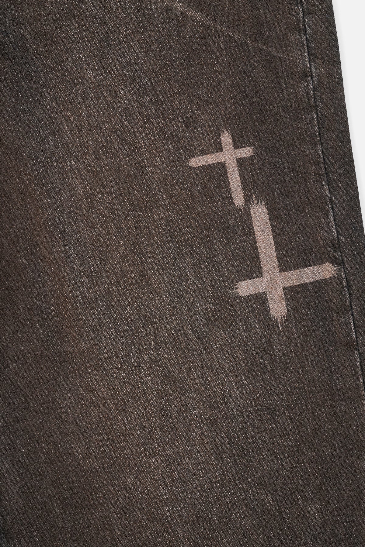 FRANCO WIDE LEG JEAN | MOCHA DRIFT CROSS CUT