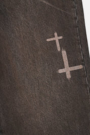 FRANCO WIDE LEG JEAN | MOCHA DRIFT CROSS CUT