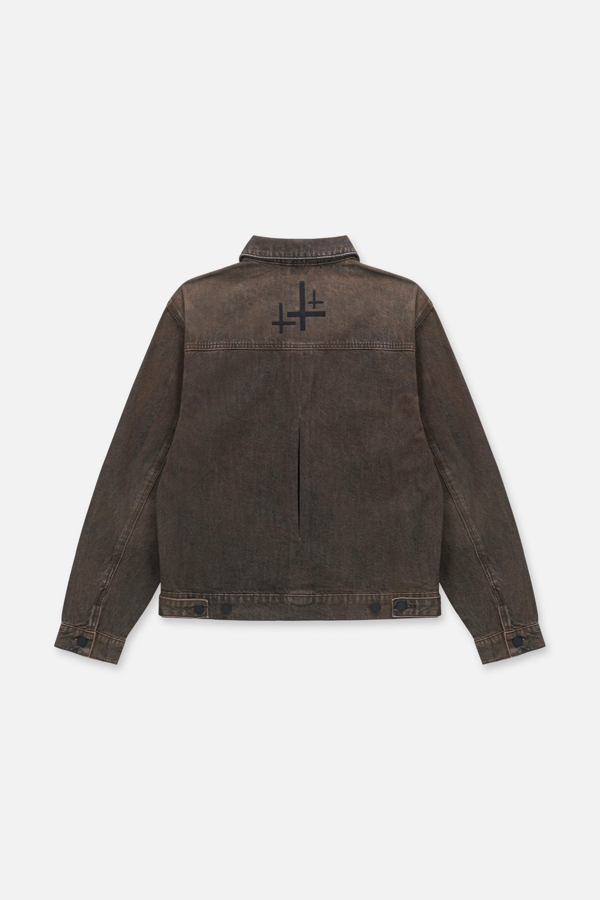 VALENTIANO DENIM JACKET | MOCHA DRIFT