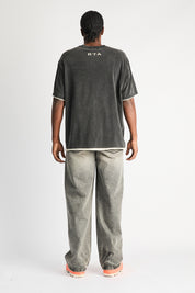Iron Haze Franco Wide Leg Jeans - Styled Look Back View | RTA